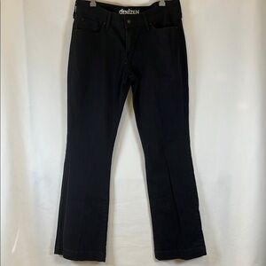 Levi's Denizen Jeans Women's Size 12M Black Denim Five Pocket Boot Cut